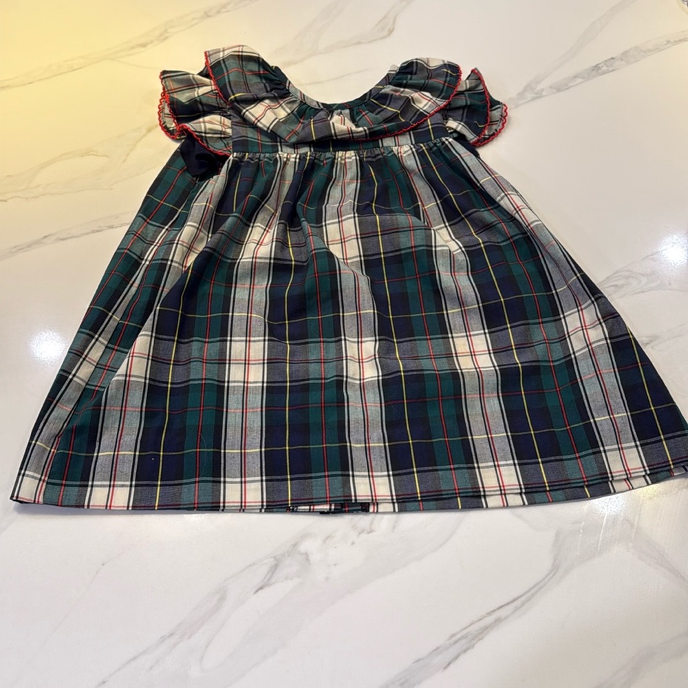 The Beaufort Bonnet Company Plaid Dress with Bloomers